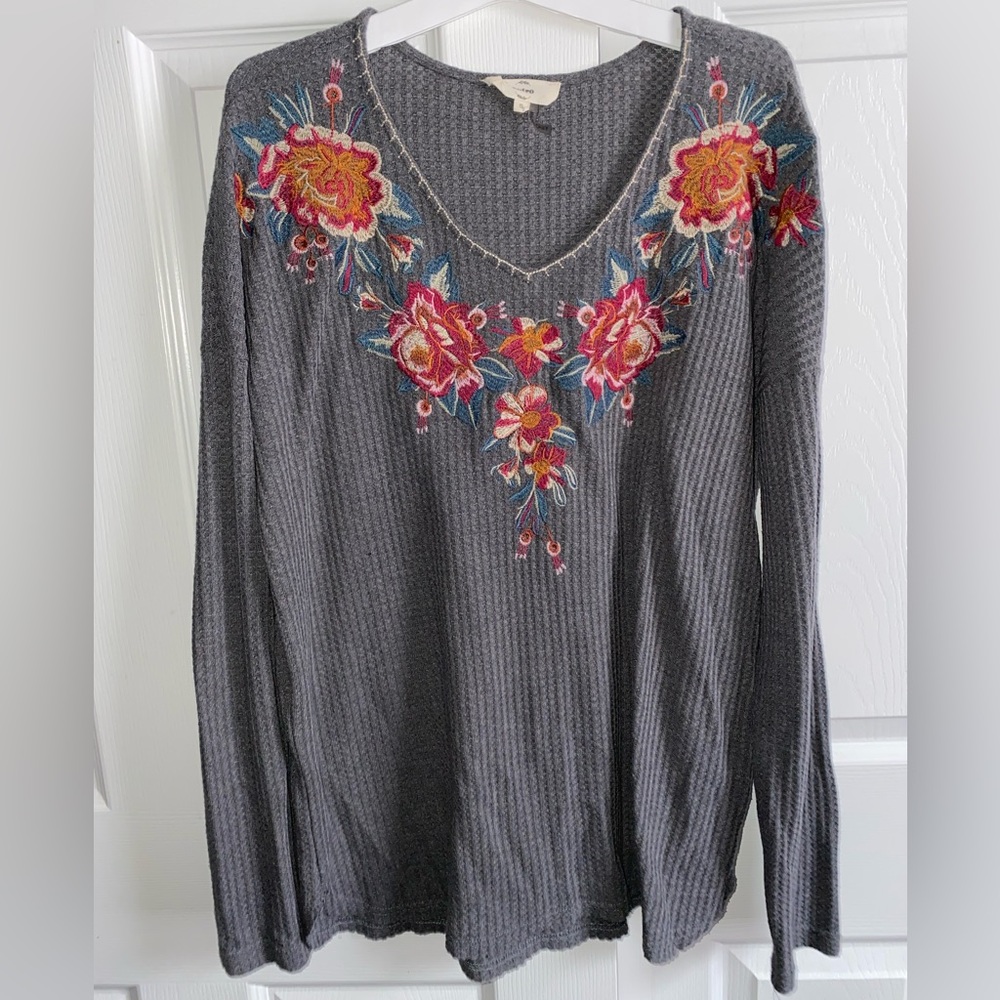 Oversized thermal longsleeve